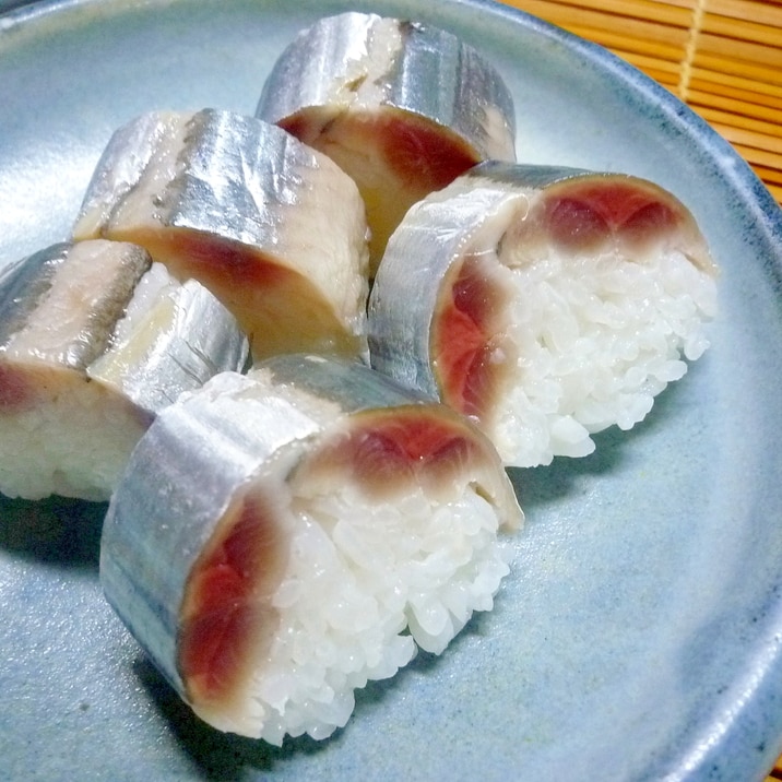 生さんまを楽しむ さんま棒寿司 さんま酢締め